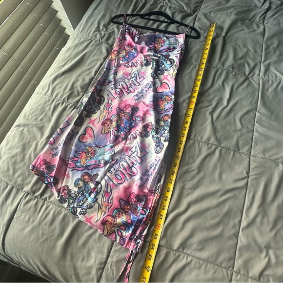 Dolls Kill x Bratz Mini Slip Dress “Hot N Unbothered” XXS - Picture 7 of 8